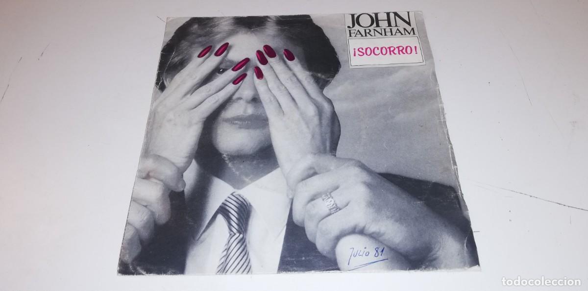 Disques de vinyle: S14- JOHN FARNHAM SOCORRO SINGLE 7&rdquo; PROMO- PORT G DISC VG+