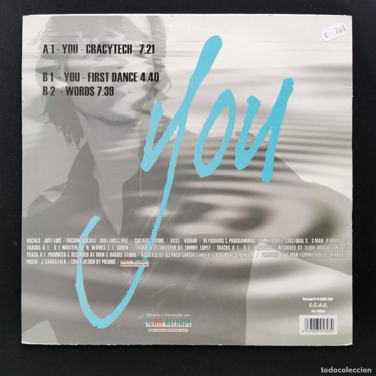 Discos de vinilo: Just Luis &ndash; You - Foto 2