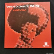 Discos de vinilo: BENNY B PRESENTS THE BIZ – SATISFACTION