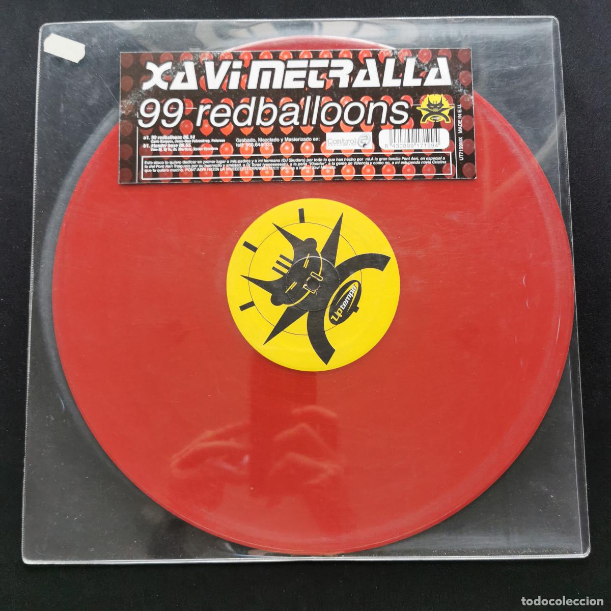 Discos de vinilo: Xavi Metralla &ndash; 99 Redballoons - Foto 1