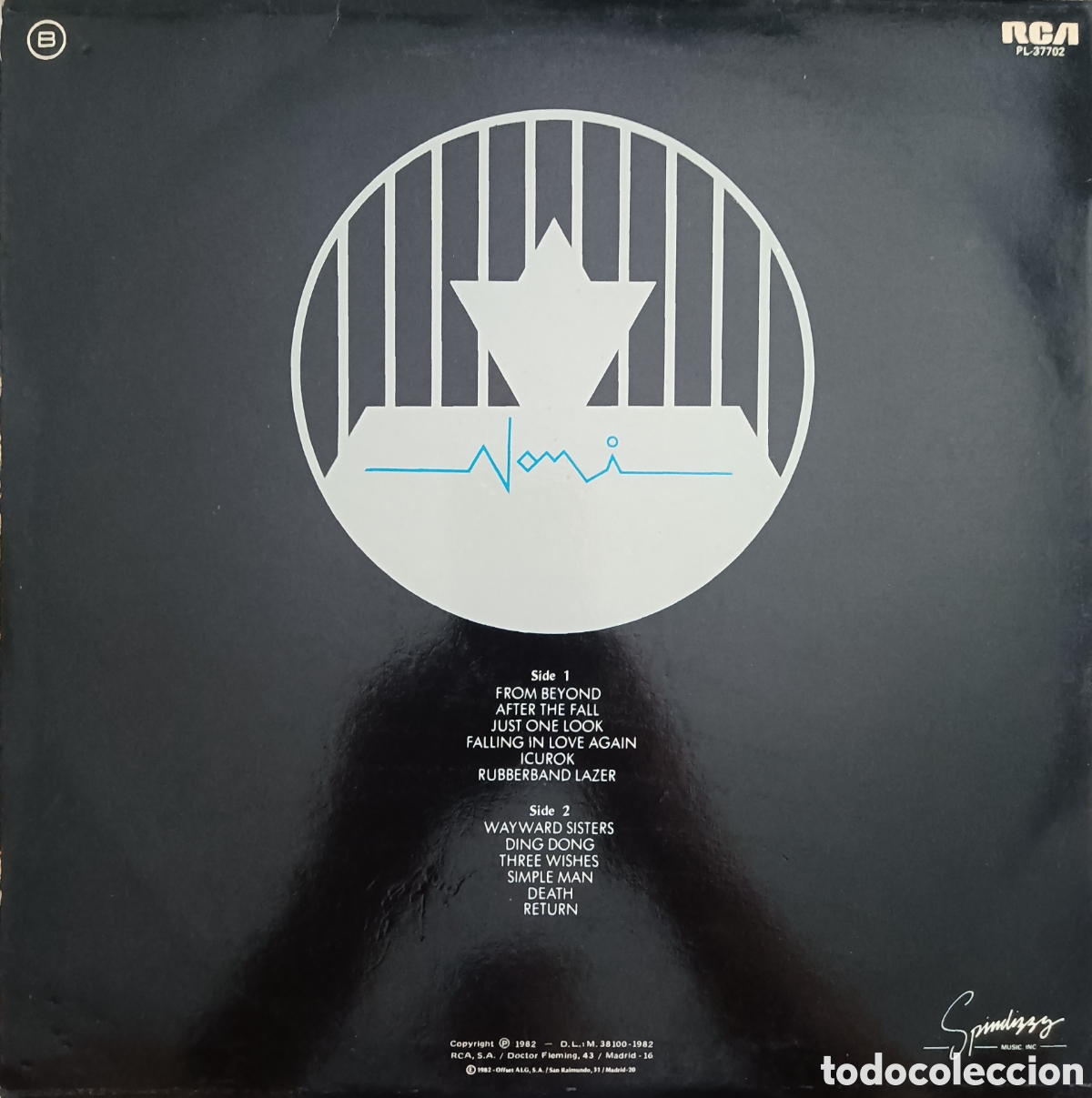 Discos de vinilo: Klaus Nomi - Simple man, 1982 - Foto 2
