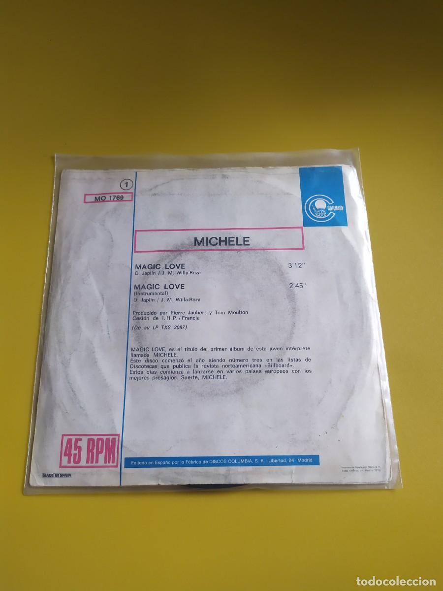 Discos de vinilo: Michele - Magic love 1978 - Foto 2