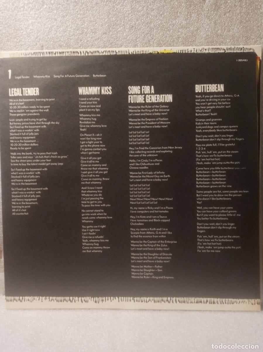 Discos de vinilo: THE B-52s - WHAMMY. - Foto 2