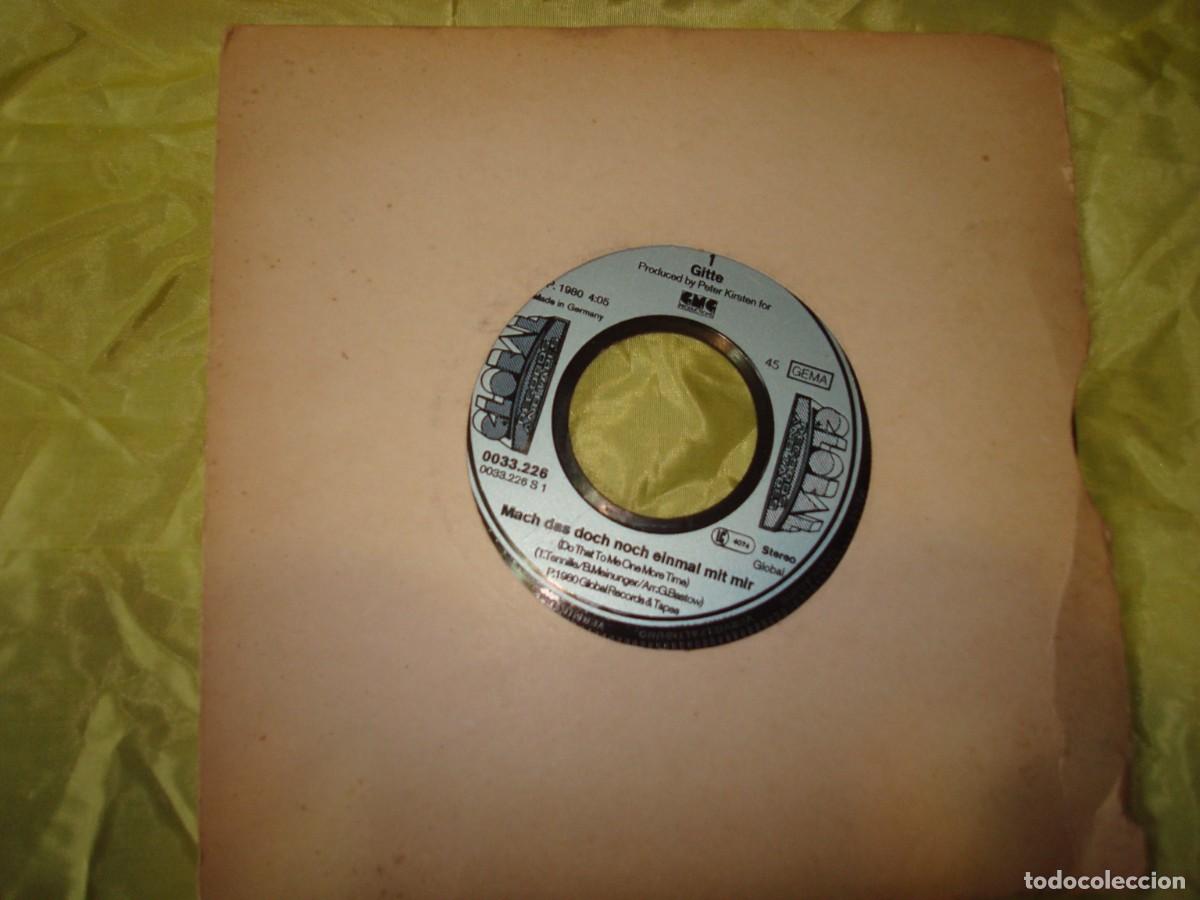 Discos de vinilo: GITTE. MACH DAS DOCH NOCH EINMAL MIT MIR. GLOBAL, 1980. EDC. GERMANY. IMPECABLE (#) - Foto 1