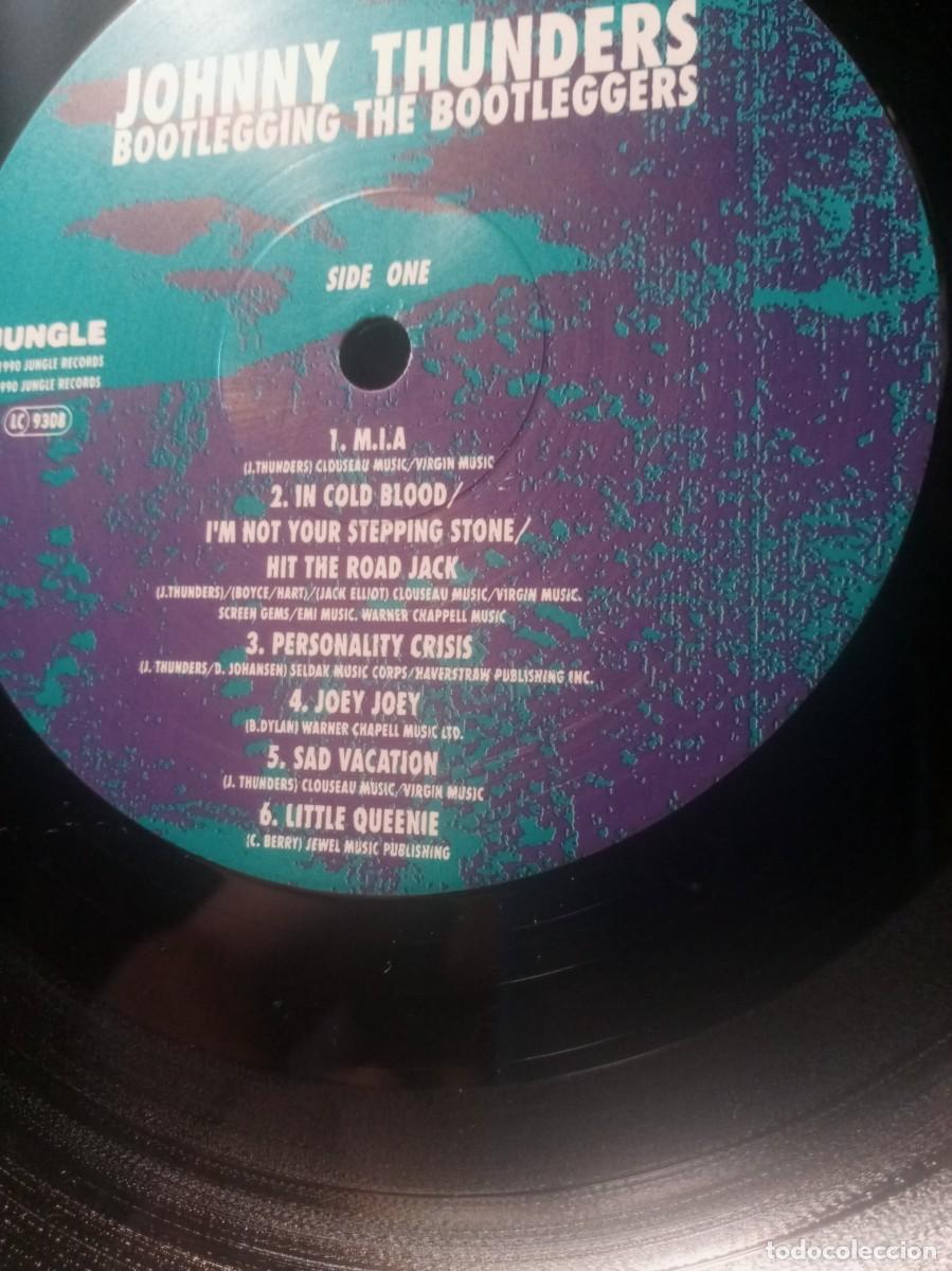 Discos de vinilo: JOHNNY THUNDERS-BOOTLEGGING THE BOOTLEGGERS. - Foto 3