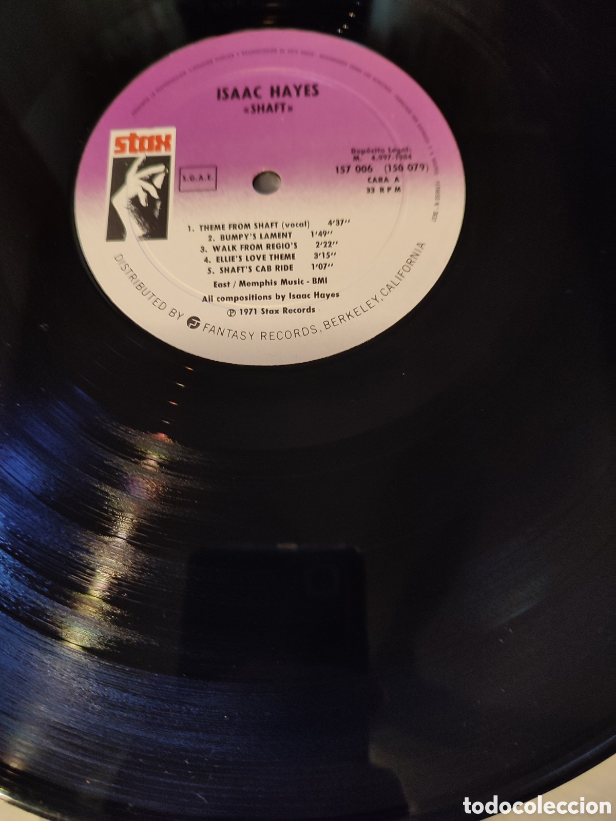 Discos de vinilo: Isaac Hayes Shaft - Foto 5