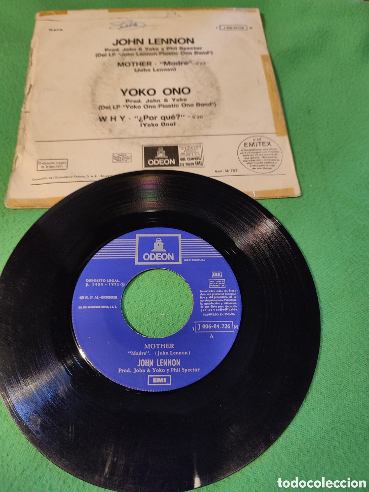 Discos de vinilo: John Lennon - Mother - Foto 2