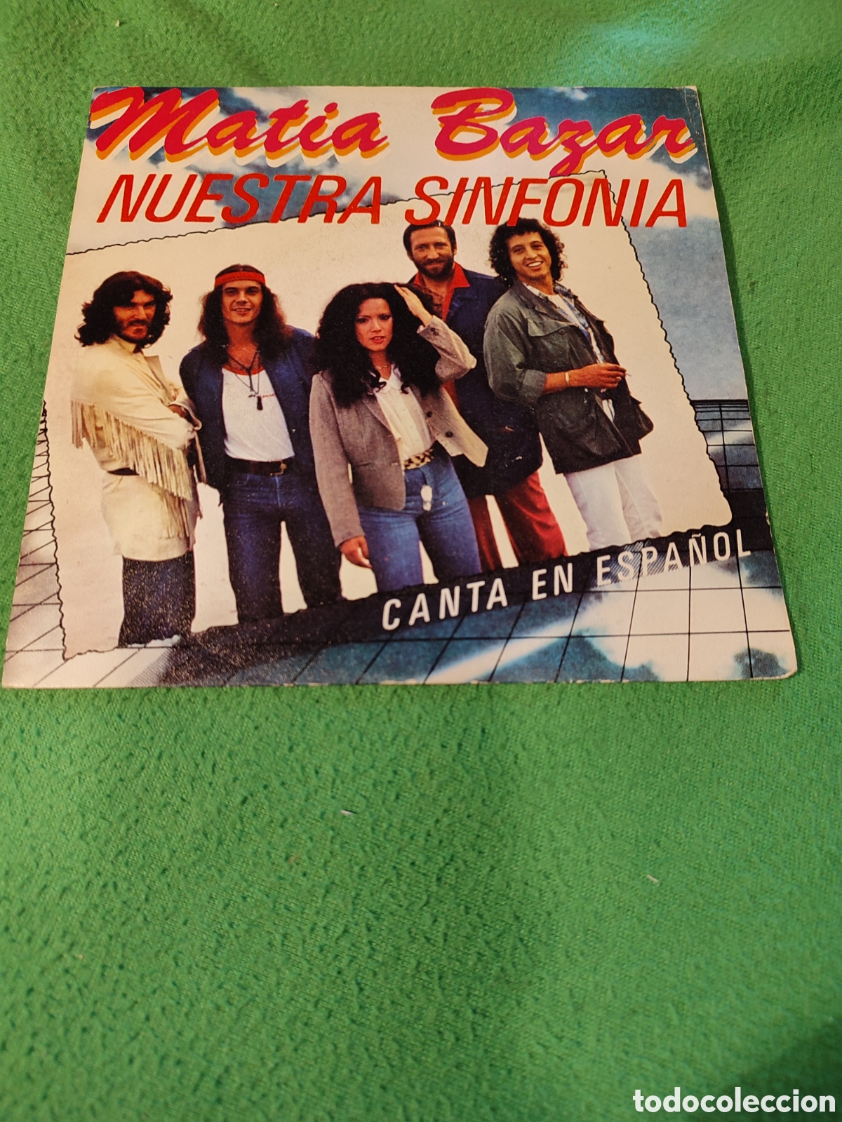 Discos de vinilo: Matia Bazar - Nuestra sinf&oacute;nia - Foto 1