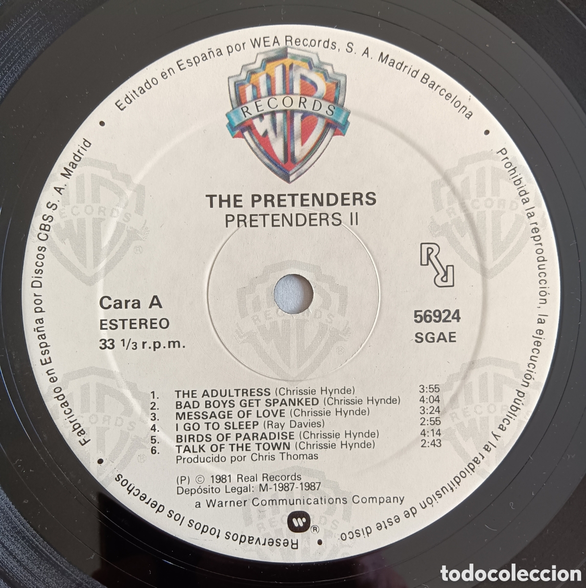 Discos de vinilo: Pretenders, 1981 - II - Foto 5