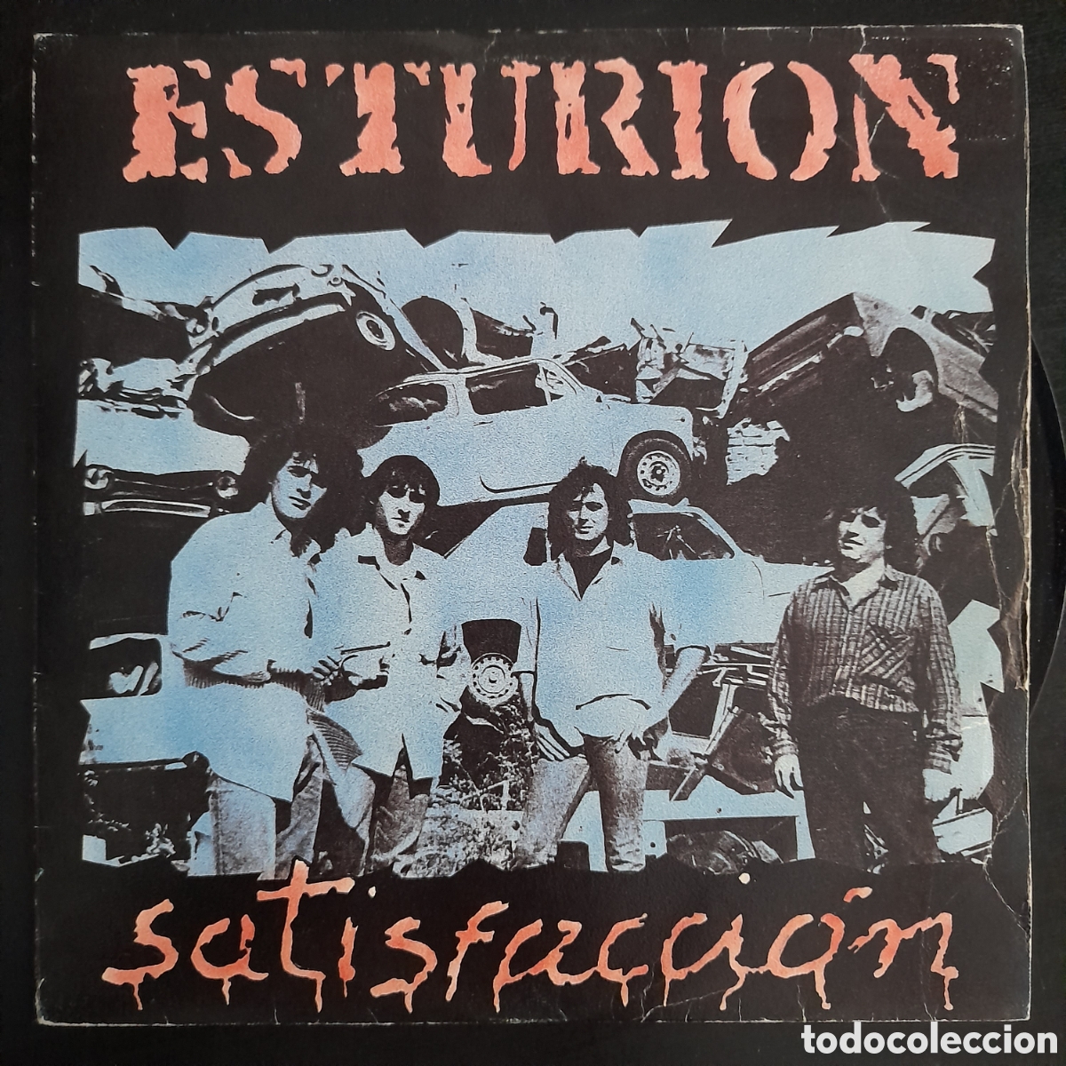 Discos de vinilo: Esturi&oacute;n &ndash; Satisfacci&oacute;n. Vinilo, 7&rdquo;, Single, Promo - Foto 1