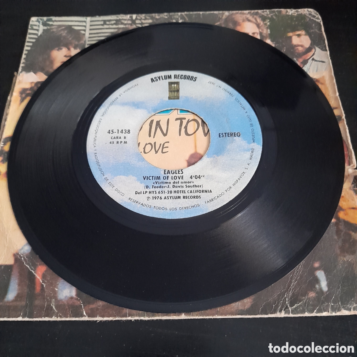 Eagles - Get Over It - 7 Single 45 rpm (vinyl single)