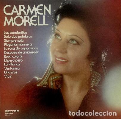 Discos de vinilo: CARMEN MORELL &middot;&middot;&middot; Carmen Morell - Foto 1