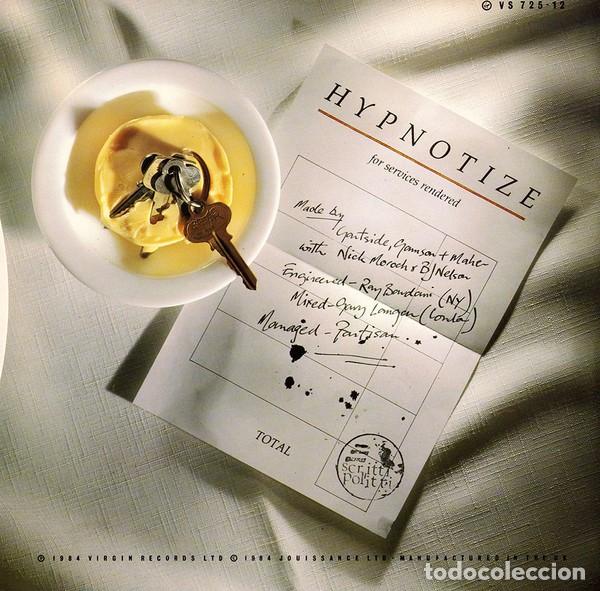Discos de vinilo: Scritti Politti &ndash; Hypnotize + Poster - Foto 2