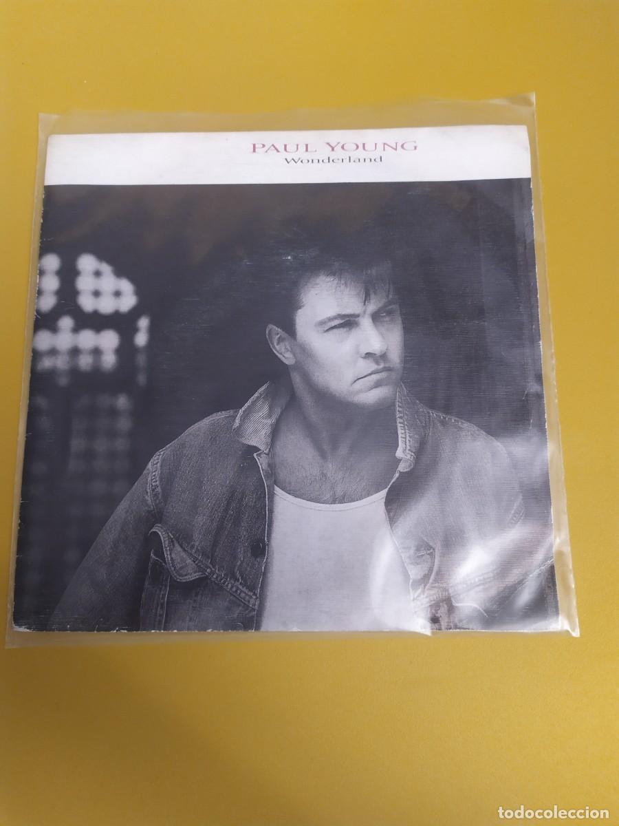 Discos de vinilo: Paul Young - Wonderland / Between two fires 1986 - Foto 1