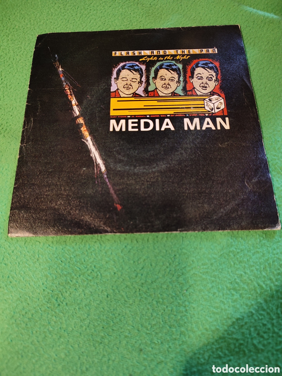 Discos de vinilo: Flash and The Pan - Media man - Foto 1