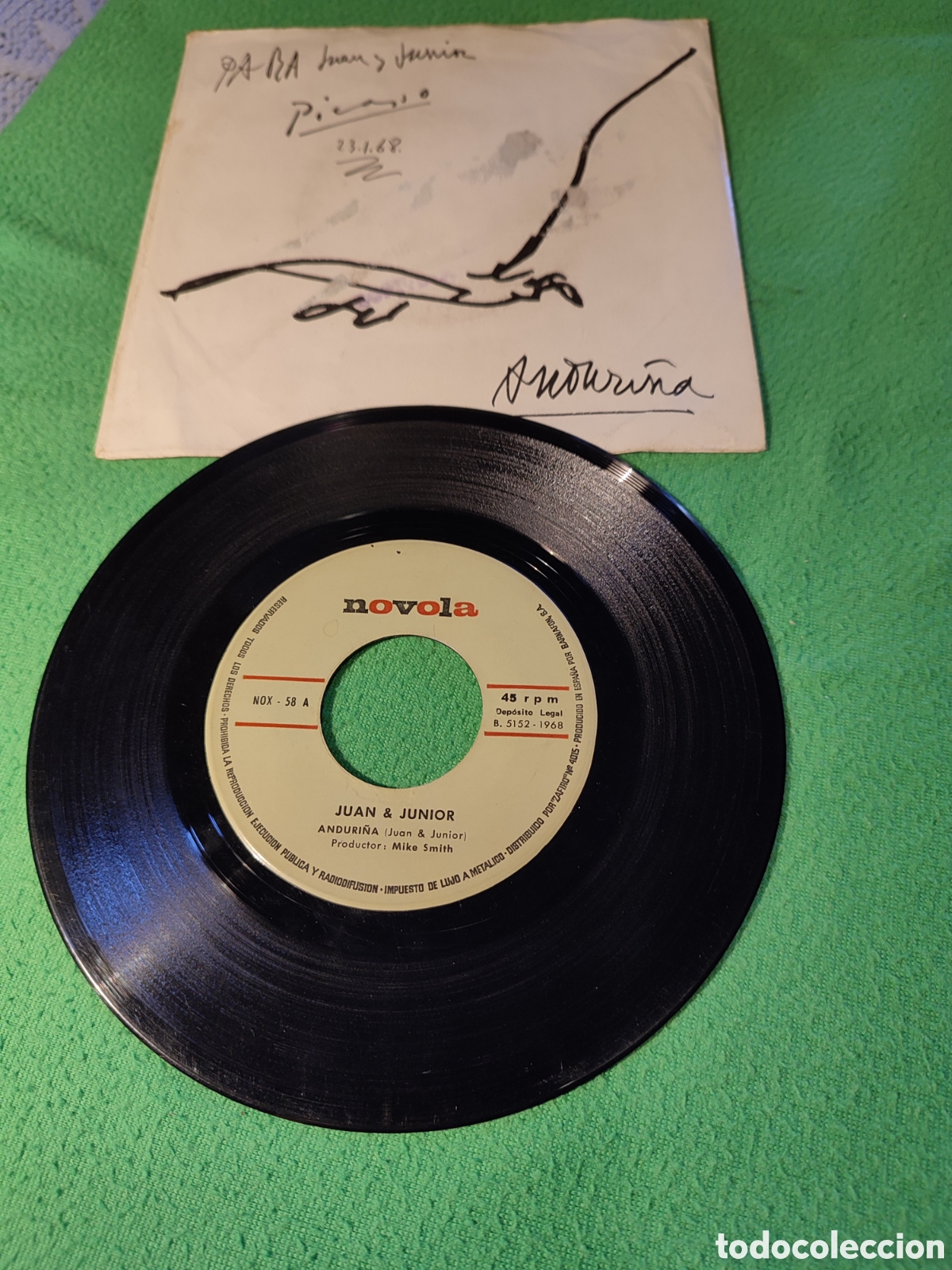 Discos de vinilo: Juan & Junior - Anduri&ntilde;a - Foto 2