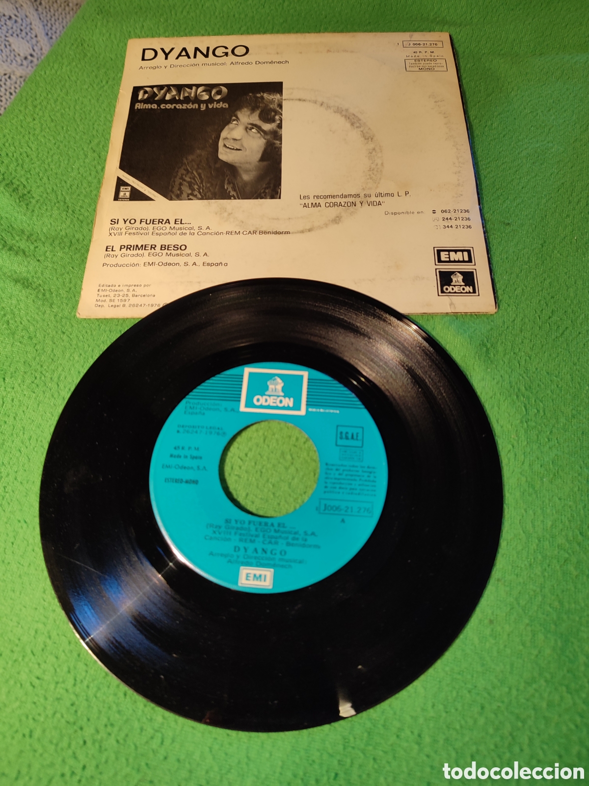 Discos de vinilo: Dyango - Si yo fuera el... - Foto 2