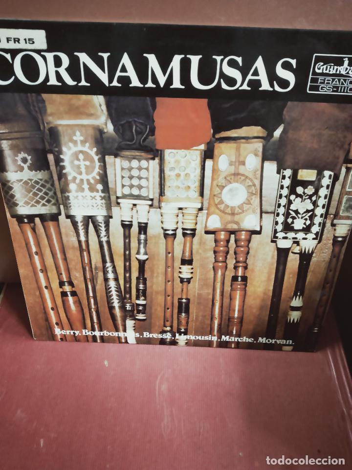 Discos de vinilo: CORNAMUSAS - JEAN BLANCHARD - ERIC MONTBEL - LP - Foto 1