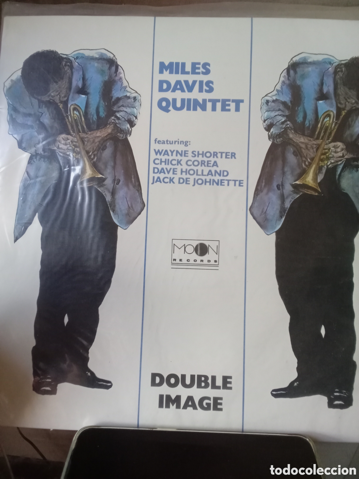 miles davis quintet ” double image ” 1989 moon - Buy LP vinyl 