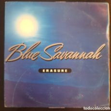 Discos de vinilo: ERASURE – BLUE SAVANNAH, 1990, ESPAÑA. VINILO, 7”, 45 RPM, SINGLE, PROMO