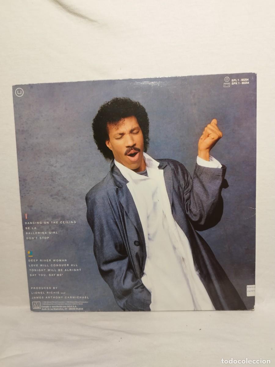 Discos de vinilo: Lionel Richie &ndash; Dancing On The Ceiling - Foto 4