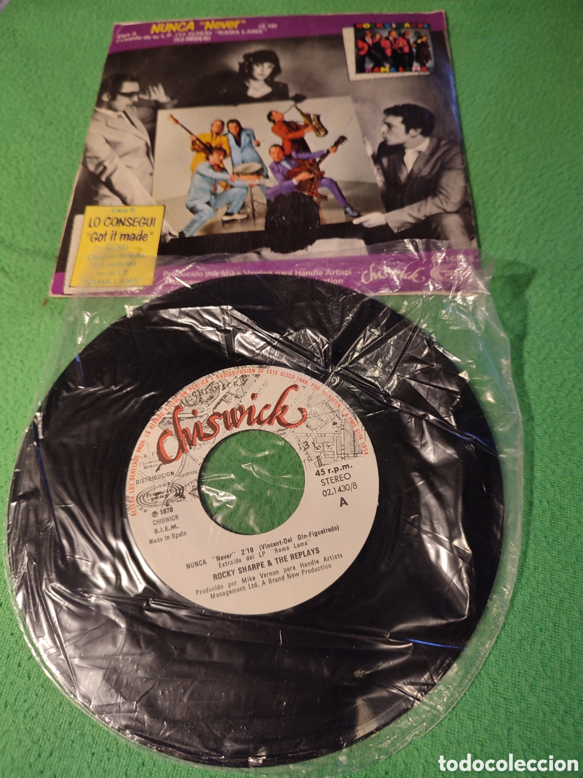 Discos de vinilo: Rocky Sharpe - Never - Foto 2
