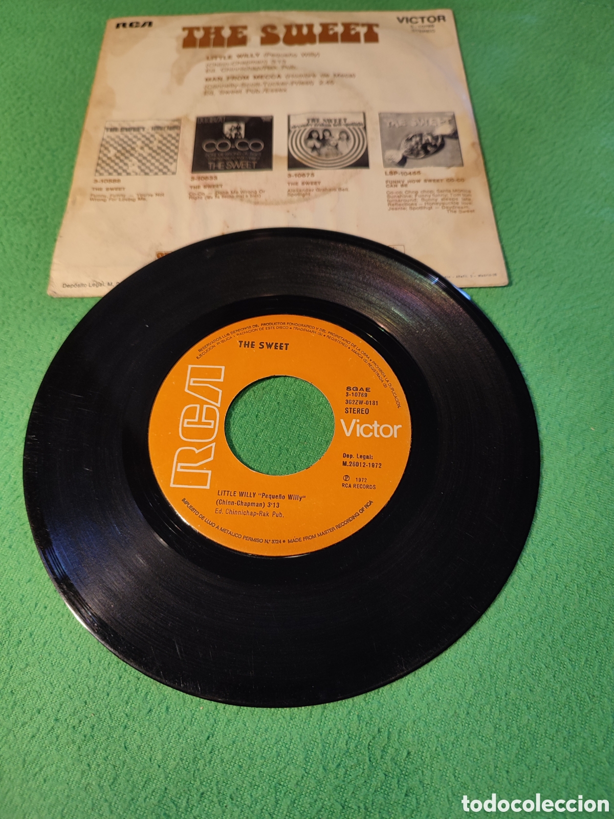 Discos de vinilo: The Sweet - Little Willy - Foto 2