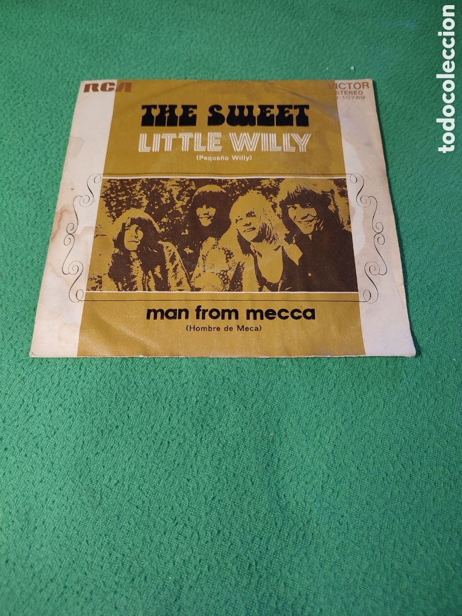 Discos de vinilo: The Sweet - Little Willy - Foto 1