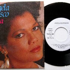 Discos de vinilo: ANGELA CARRASCO - LA ROSA - SINGLE ARIOLA 1986 PROMO BPY