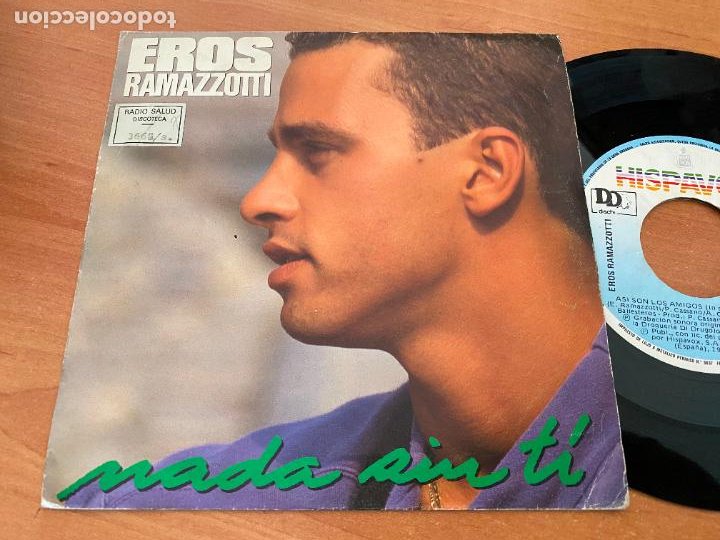 eros ramazzotti (nada sin ti) single españa 198 - Buy Vinyl