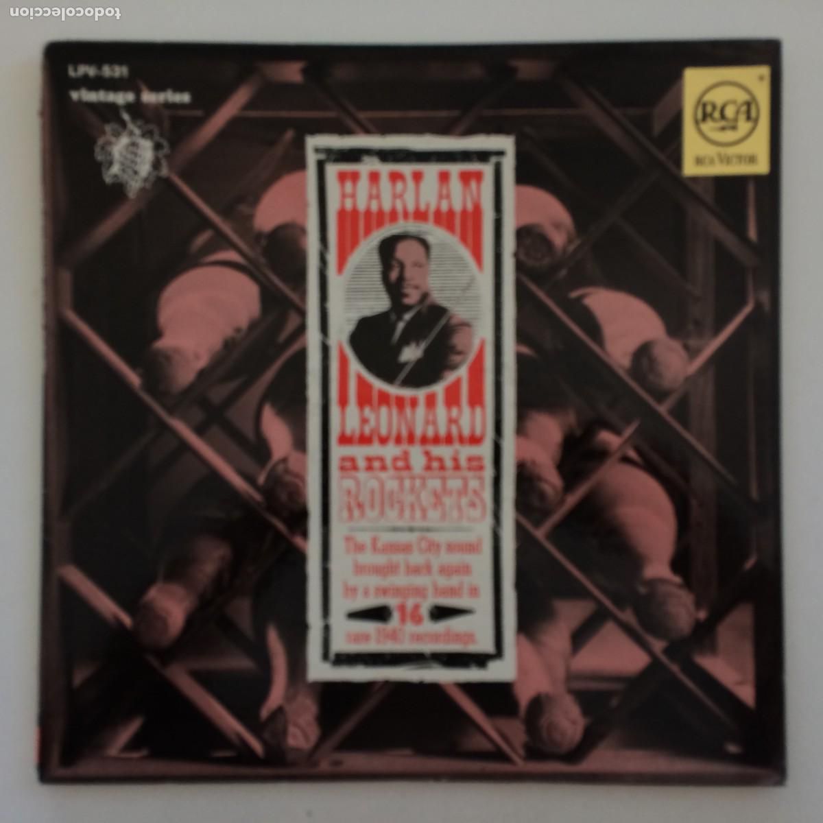 Discos de vinilo: Harlan Leonard And His Rockets &ndash; Harlan Leonard And His Rockets , 1&ordf; ED. USA 1965 RCA Victor