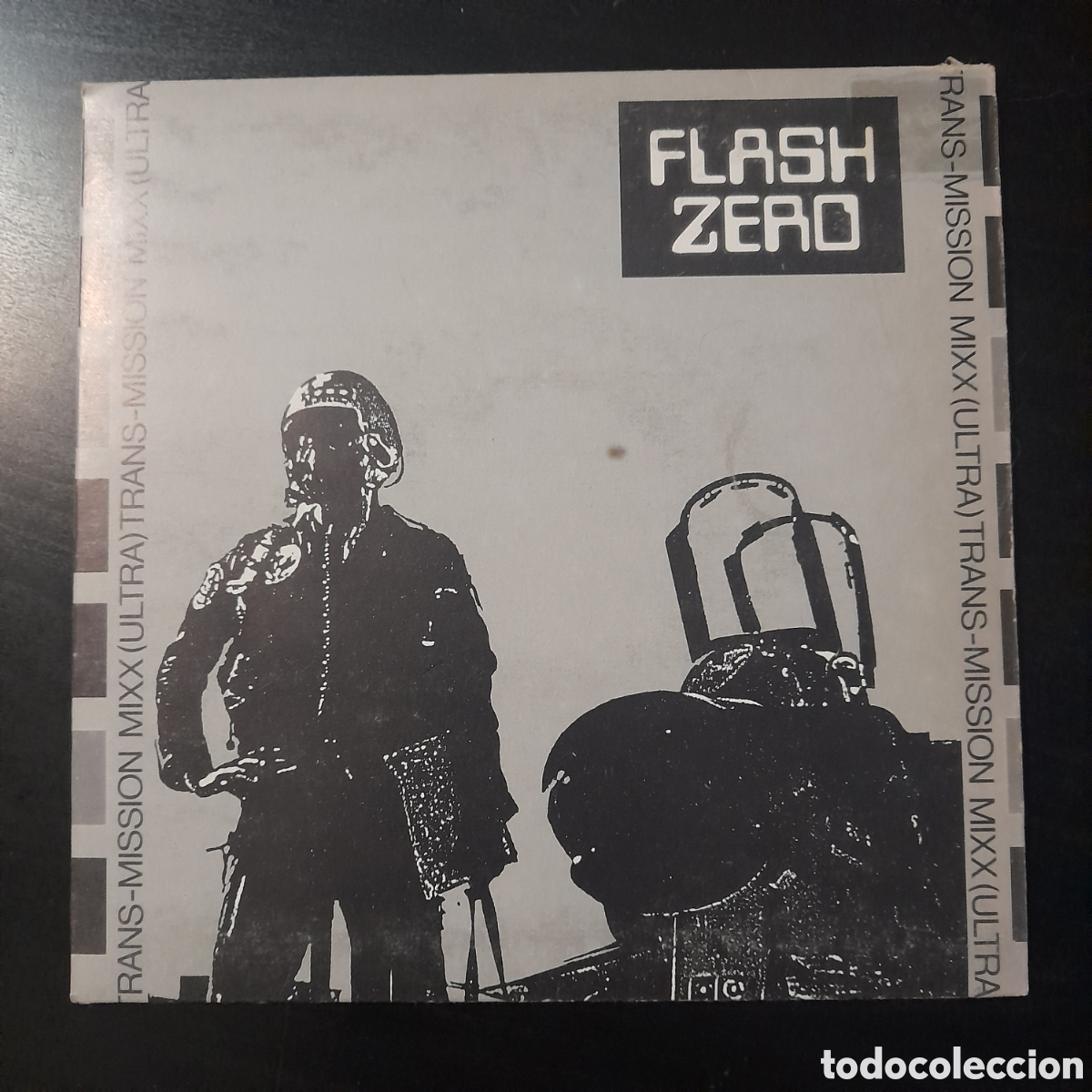 Discos de vinilo: Flash Zero &ndash; Trans-Mission. Vinilo, 7&rdquo;, Single Sided, Promo, 1989 - Foto 1