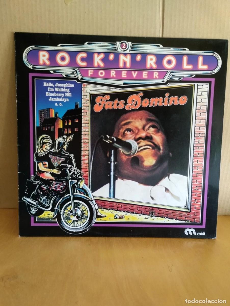 Discos de vinilo: FATS DOMINO ---- ROCK &acute;N&acute;ROLL FOREVER - Foto 1