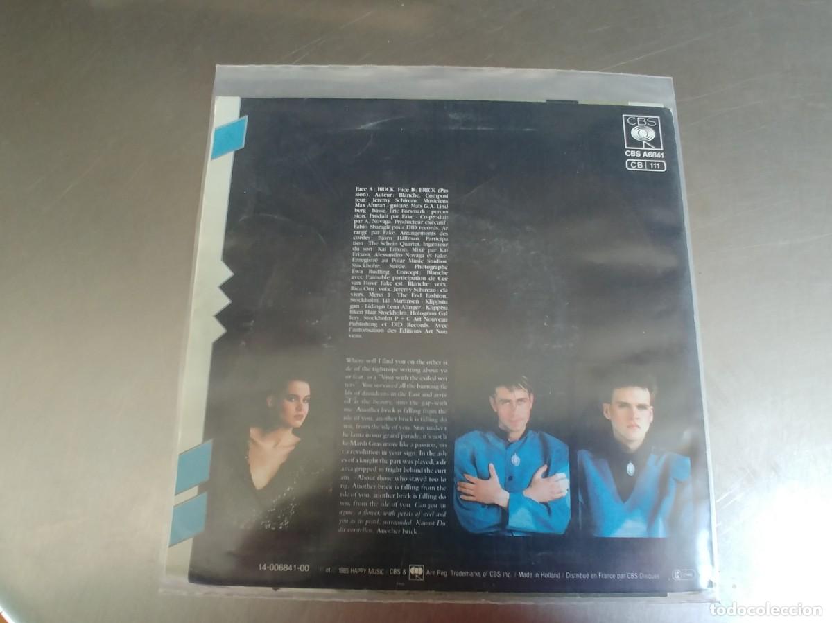 Discos de vinilo: FAKE-SINGLE BRICK - Foto 2