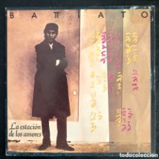 Discos de vinilo: FRANCO BATTIATO – LA ESTACIÓN DE LOS AMORES. 1985, ESPAÑA. VINILO, 7”, 45 RPM, SINGLE, PROMO