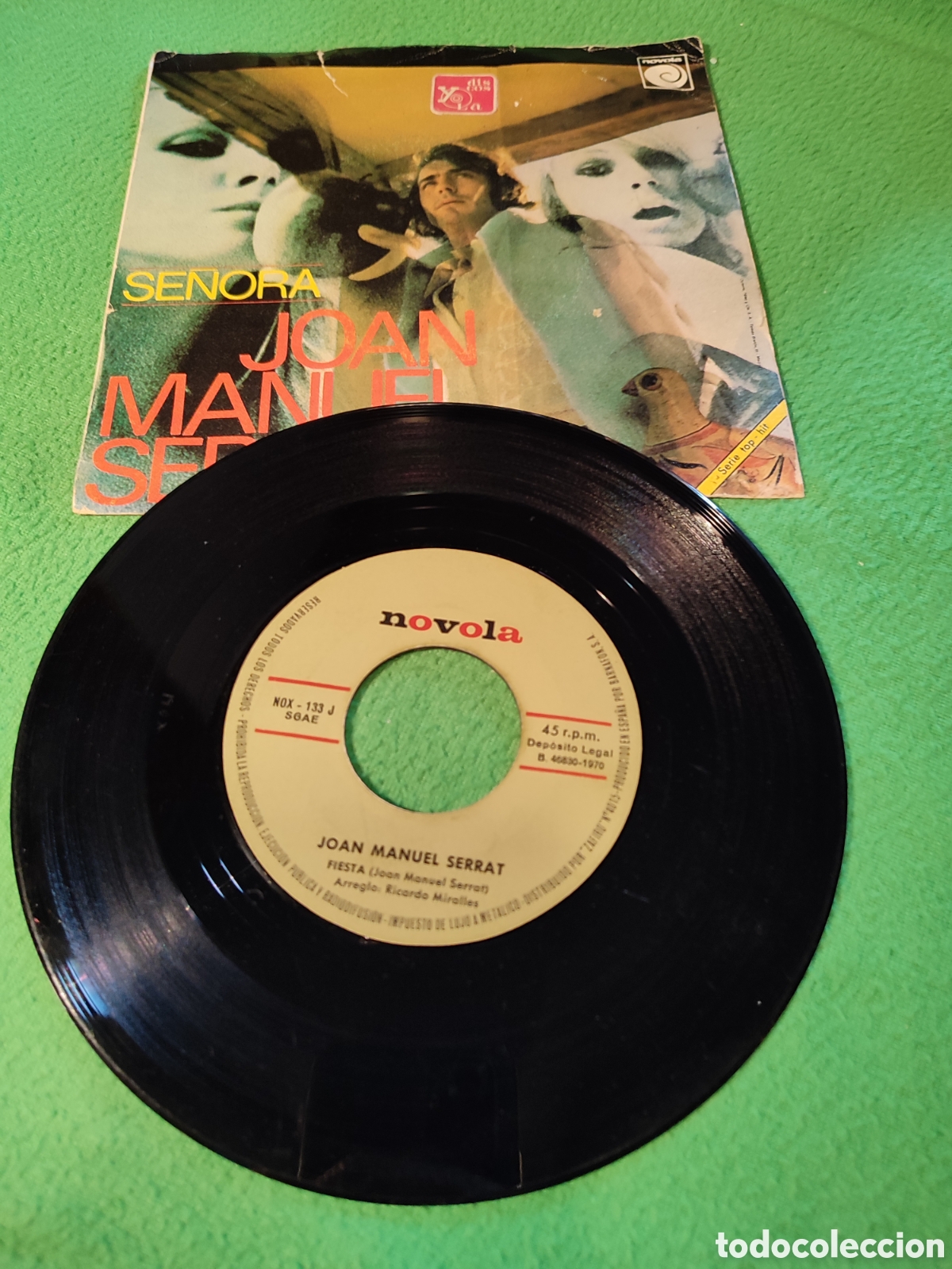 Discos de vinilo: Joan Manuel Serrat - Fiesta - Foto 2