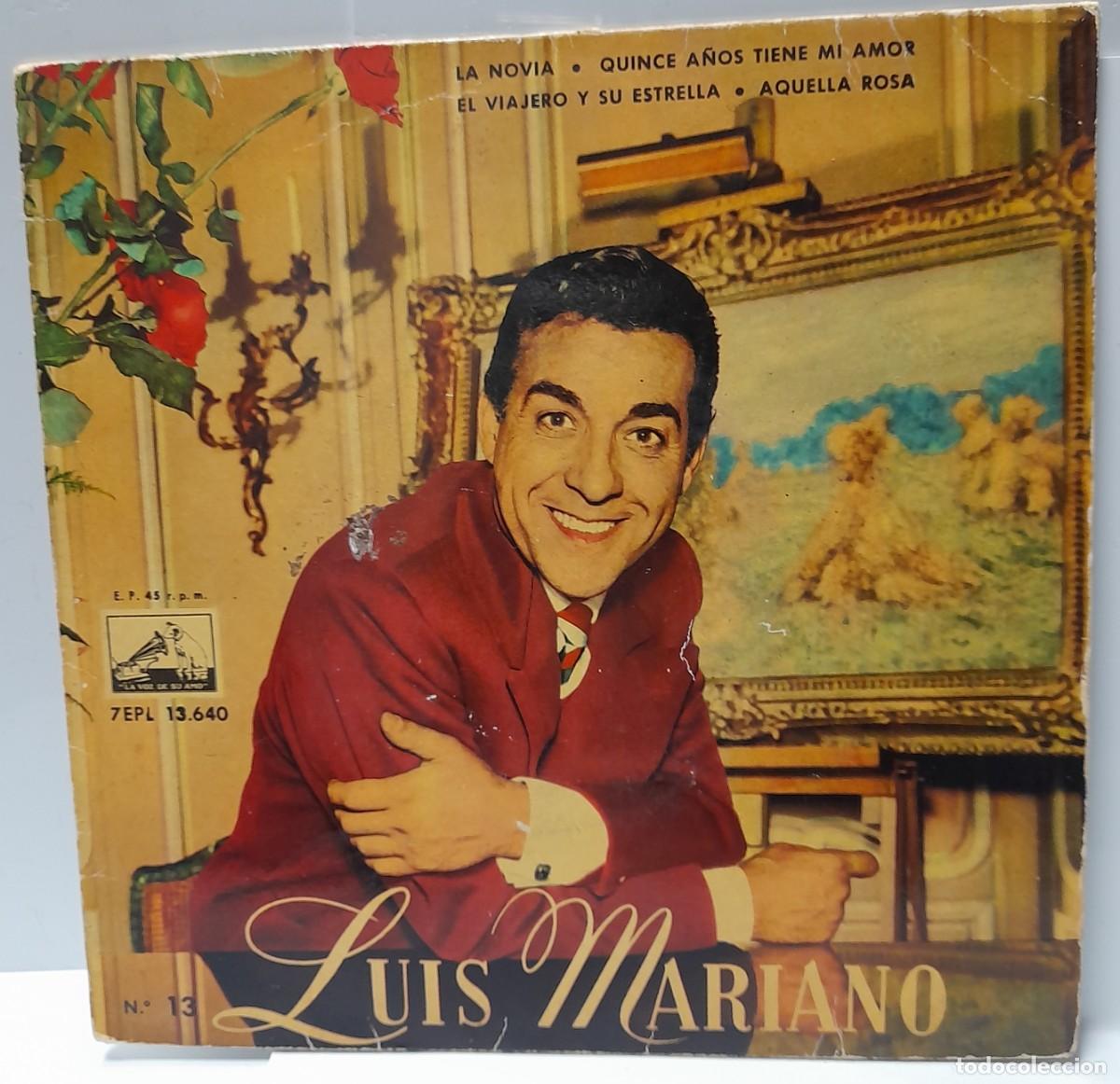 Discos de vinilo: LUIS MARIANO - La Novia + 3 - Foto 1