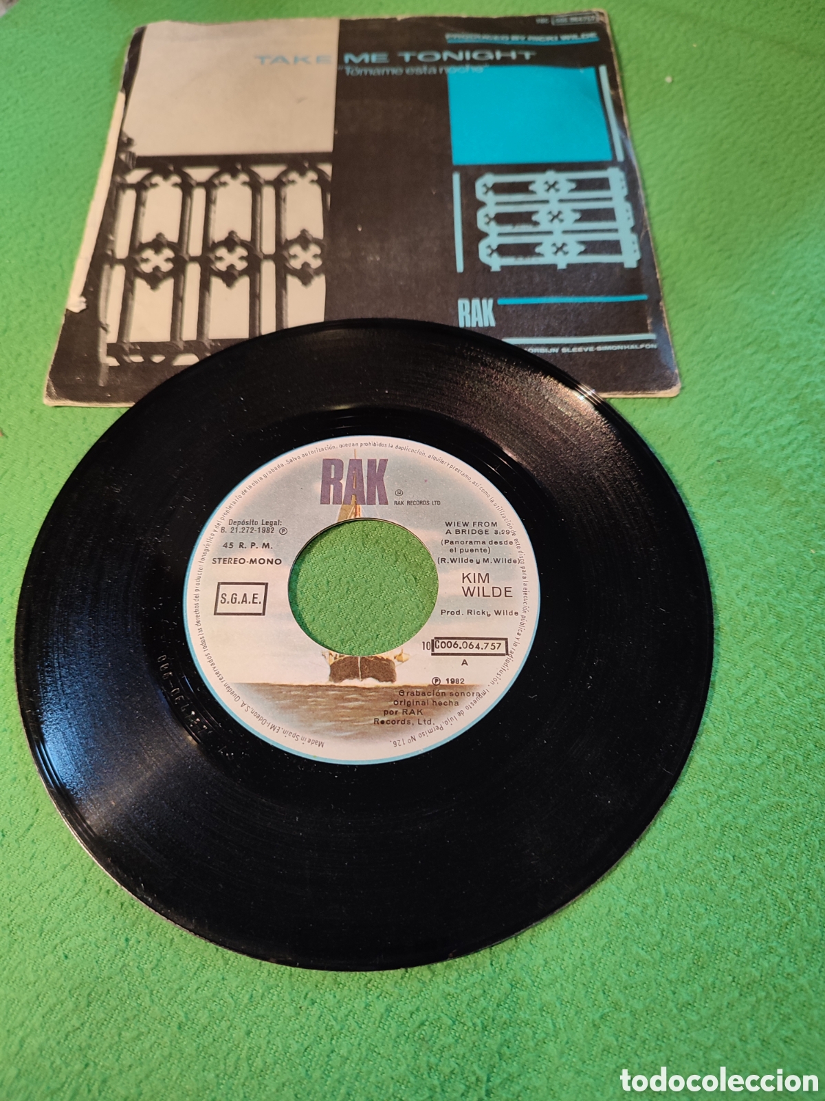 Discos de vinilo: Kim Wilde - Panorama desde el puente - Foto 2