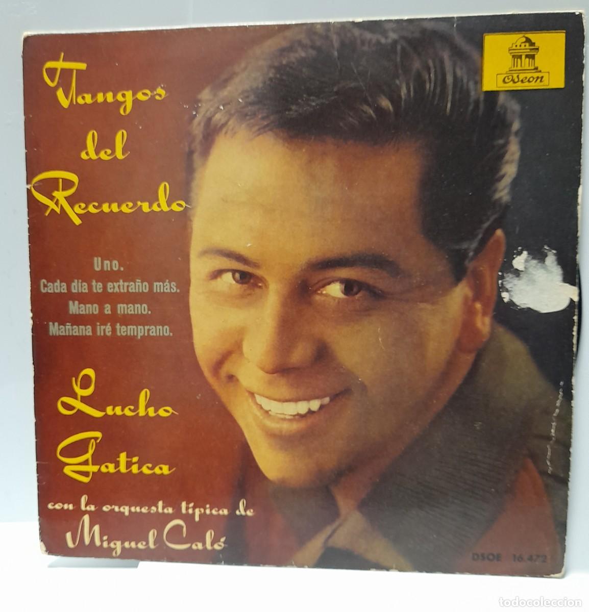 Discos de vinilo: LUCHO GATICA - Tangos del Recuerdo - Foto 1
