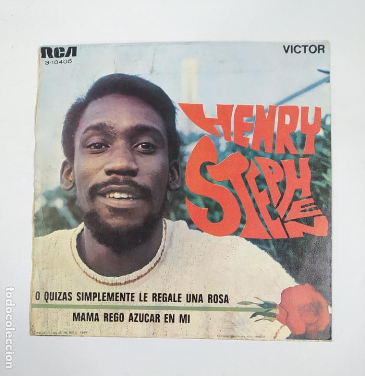 Discos de vinilo: HENRY STEPHEN. O QUIZAS SIMPLEMENTE LE REGALE UNA ROSA. SINGLE. TDKDS24B - Foto 1