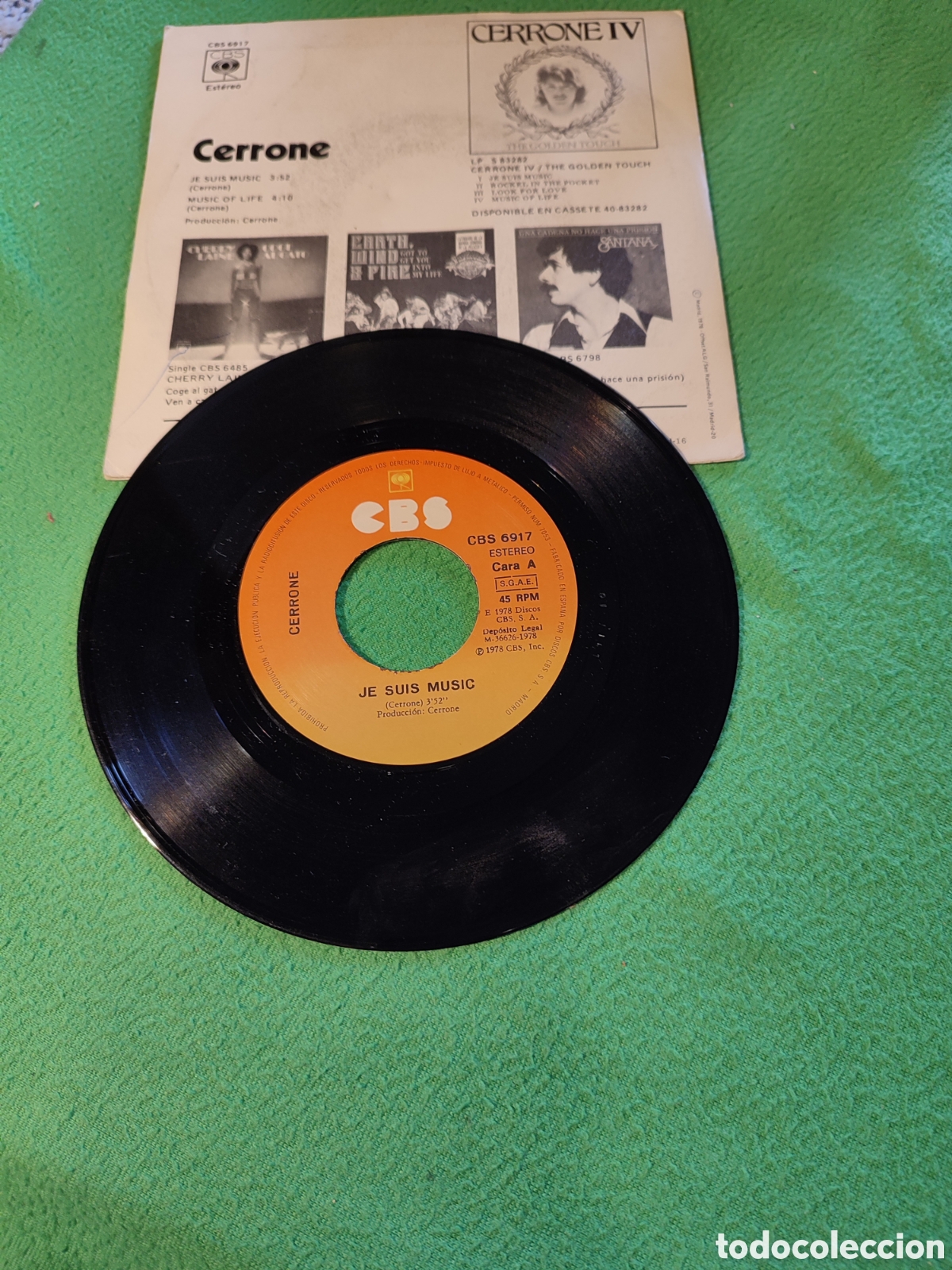 Discos de vinilo: Cerrone - Je Suis Music - Foto 2