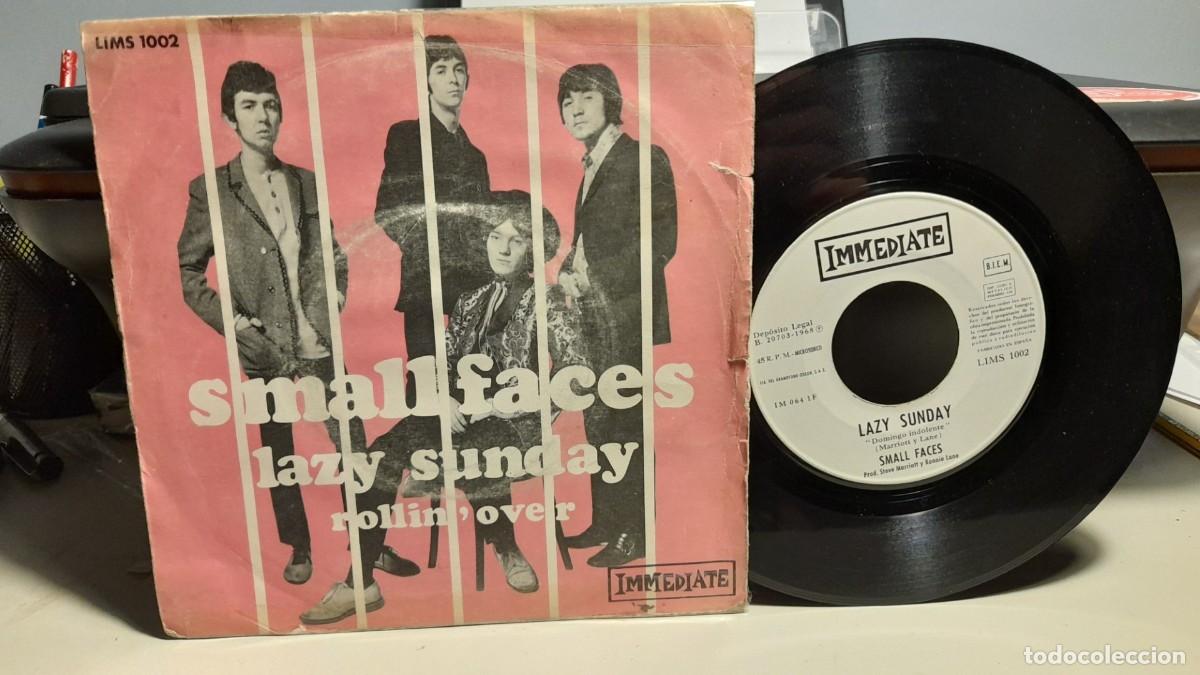 Discos de vinilo: SG SMALL FACES : LAZY SUNDAY - Foto 1