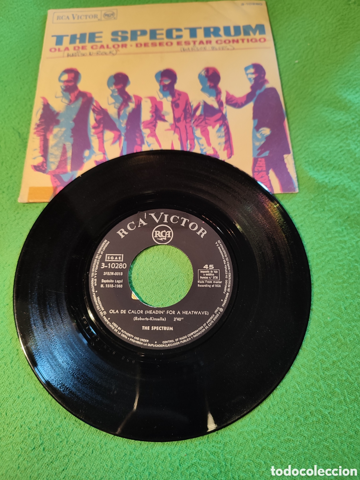Discos de vinilo: The Spectrum - Ola de calor - Foto 2