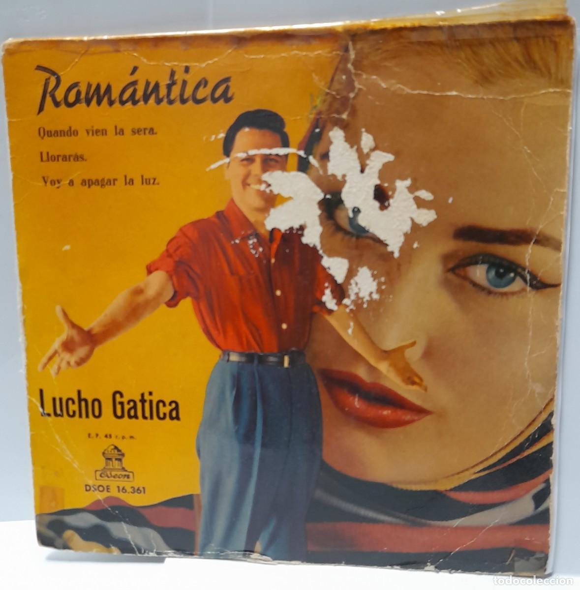 Discos de vinilo: LUCHO GATICA - Rom&aacute;ntica - Foto 1