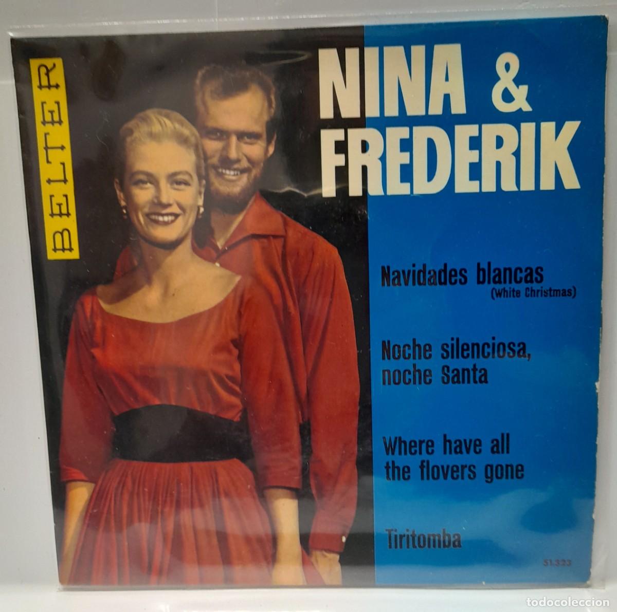 Discos de vinilo: NINA & FREDERIK - Navidades Blancas + 3 - Foto 1