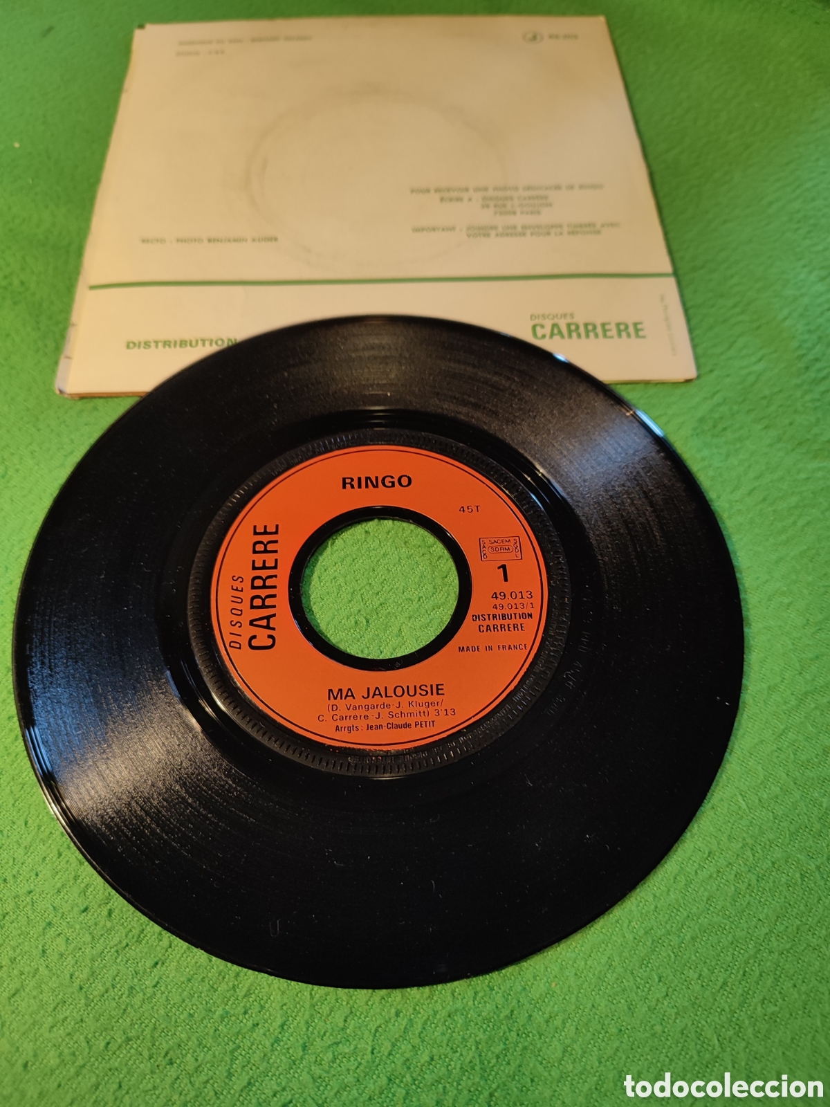 Discos de vinilo: Ringo - Ma jalousie - Foto 2