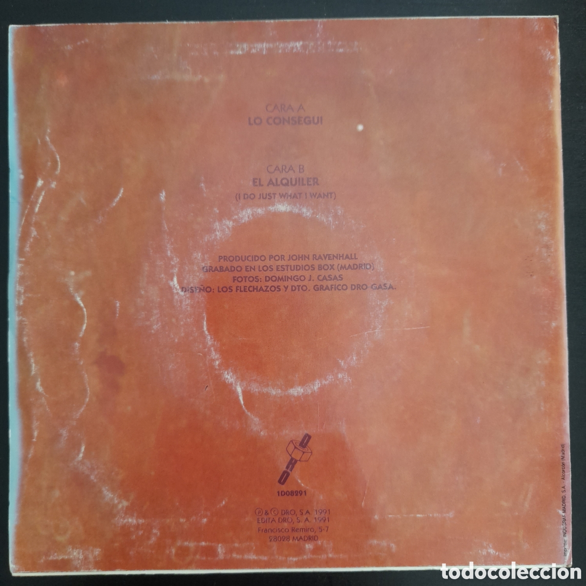 Discos de vinilo: Los Flechazos &ndash; Lo Consegu&iacute;. Vinilo, 7&rdquo;, 45 RPM, Single - Foto 2