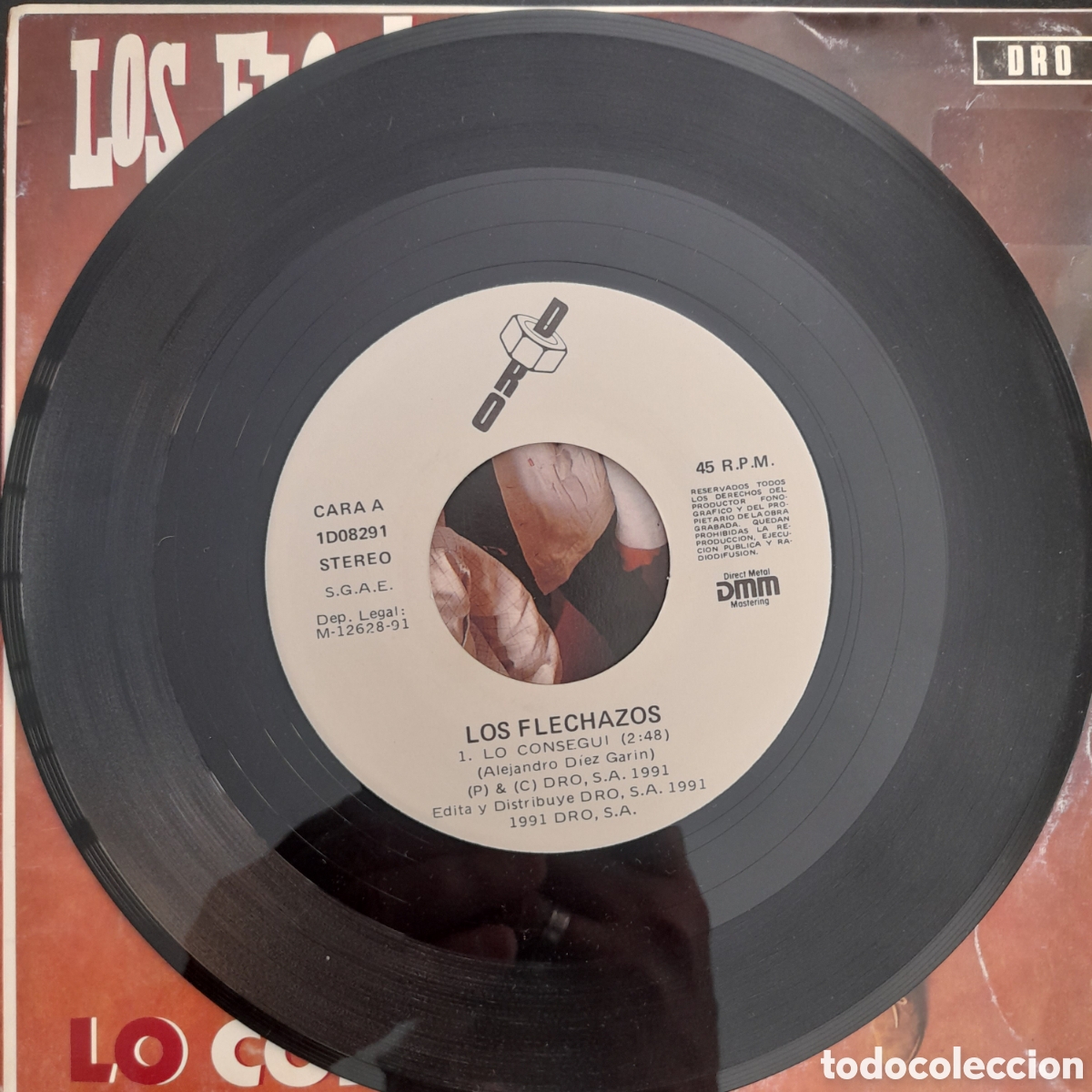 Discos de vinilo: Los Flechazos &ndash; Lo Consegu&iacute;. Vinilo, 7&rdquo;, 45 RPM, Single - Foto 3