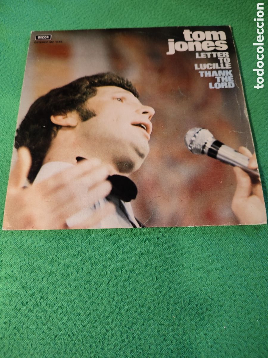 Discos de vinilo: Tom Jones - Letrero to Lucille - Foto 1