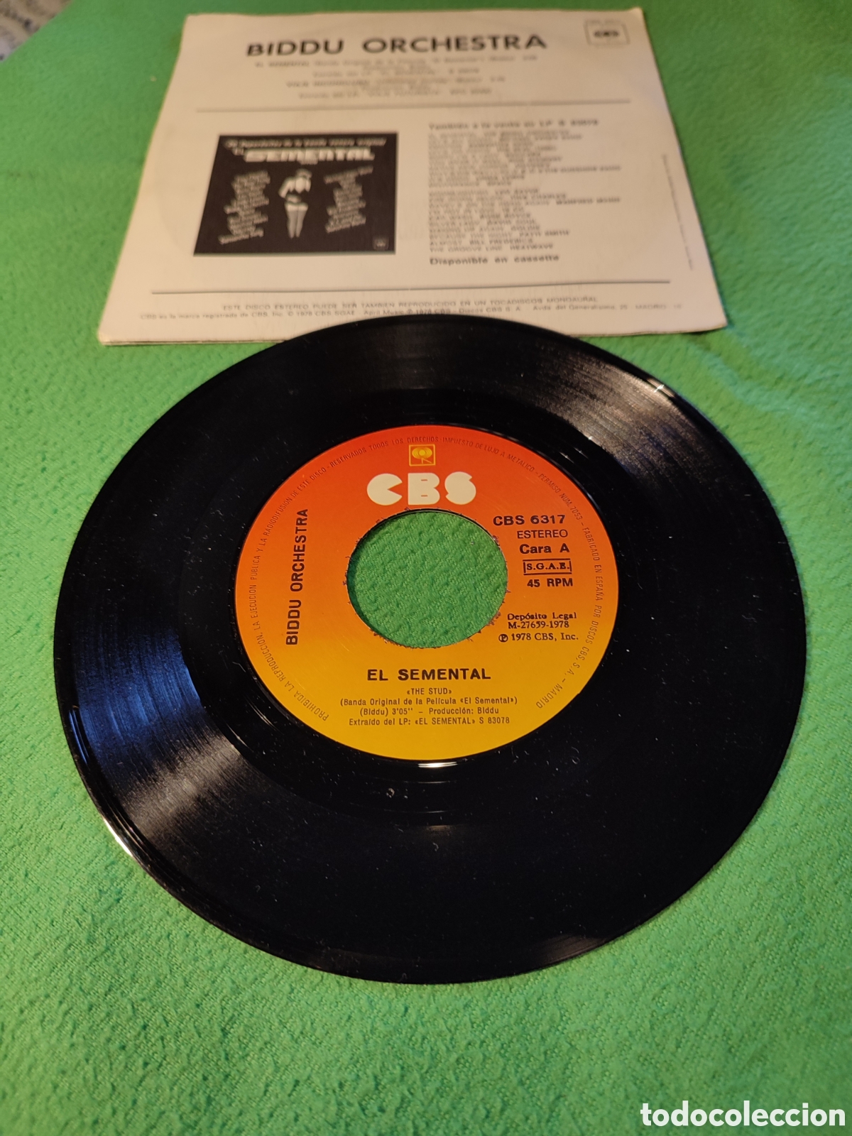 Discos de vinilo: Biddu Orchestra - El semental BSO - Foto 2